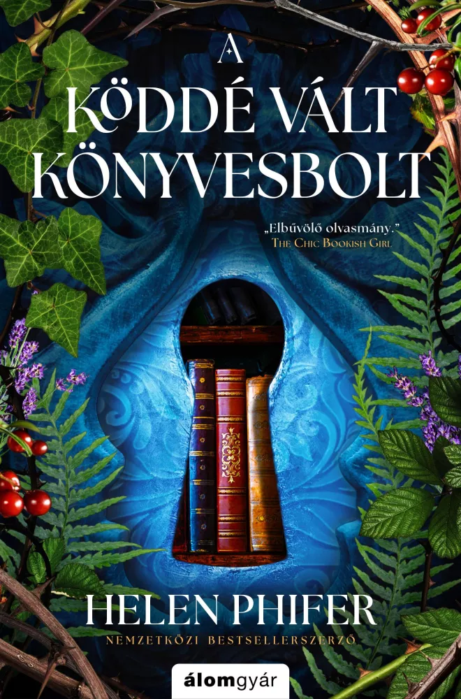 A köddé vált könyvesbolt borító