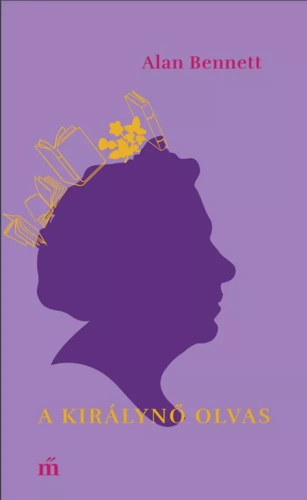 A királynő olvas borító