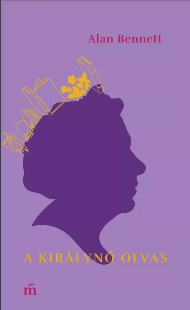 A királynő olvas borító