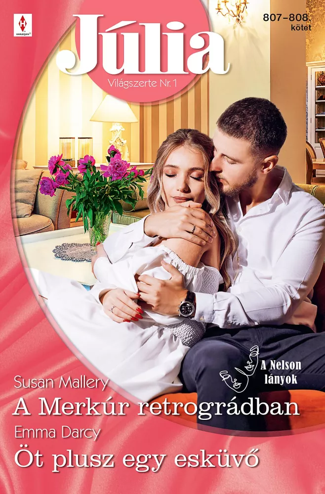 Júlia 807 – 808. borító