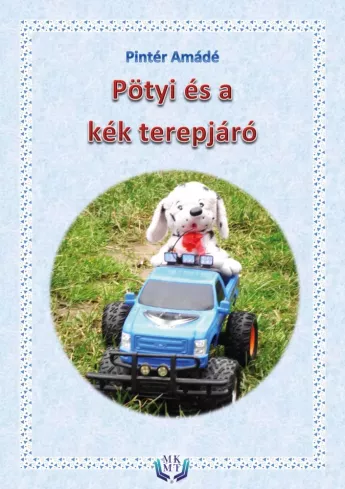 Pötyi és a kék terepjáró borító