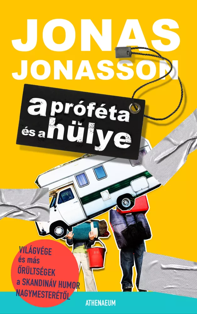 A próféta és a hülye borító