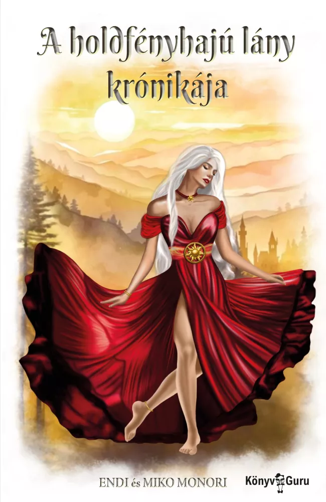 A holdfényhajú lány krónikája borító
