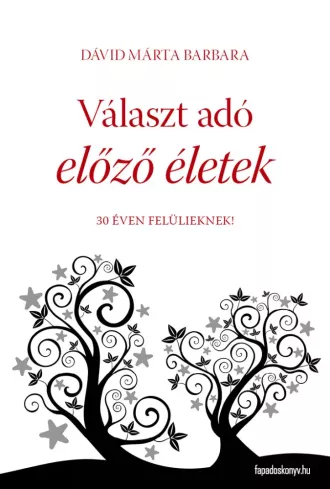 Választ adó előző életek borító