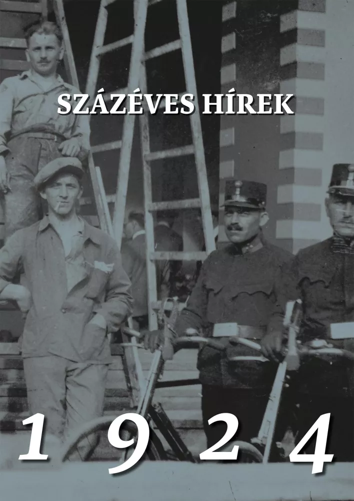 Százéves hírek. 1924 borító