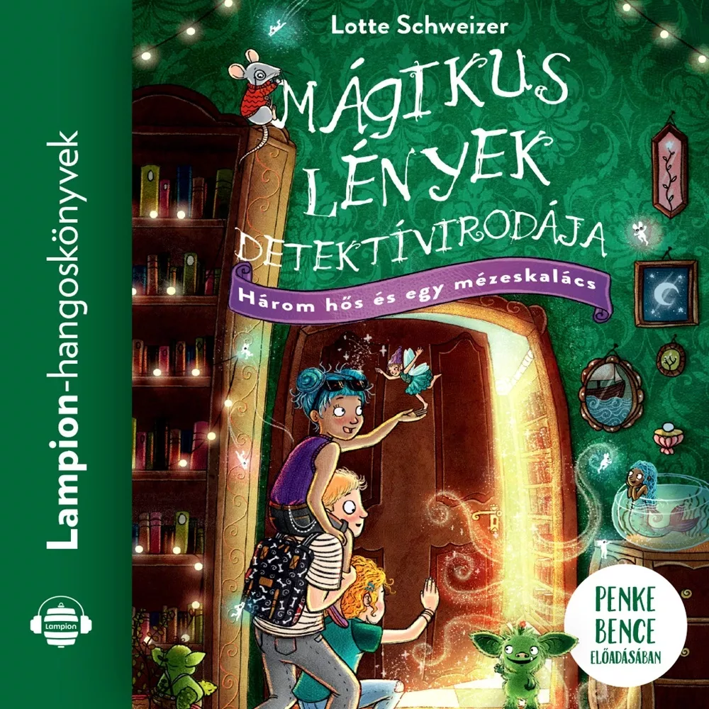 Három ​hős és egy mézeskalács borító