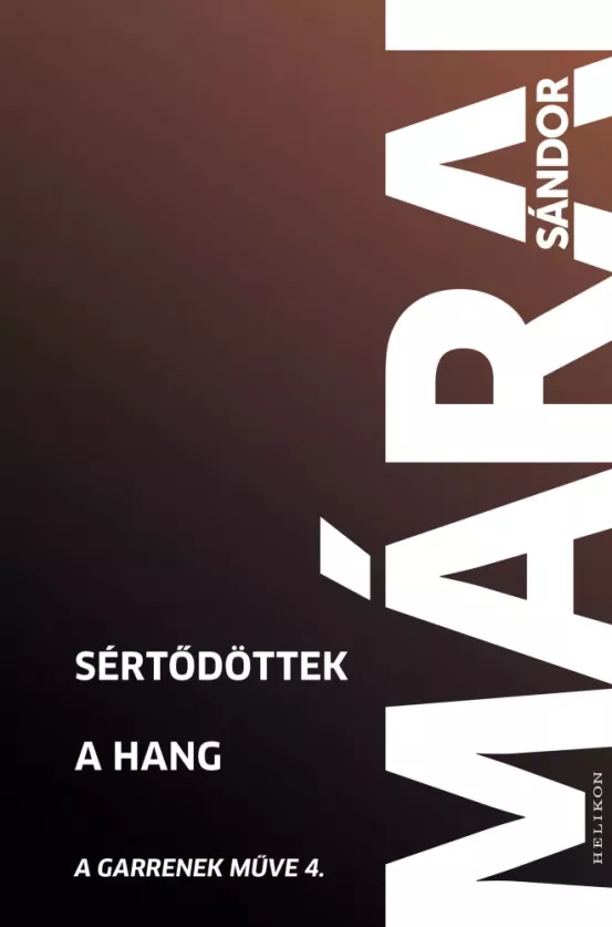 Sértődöttek / A hang borító