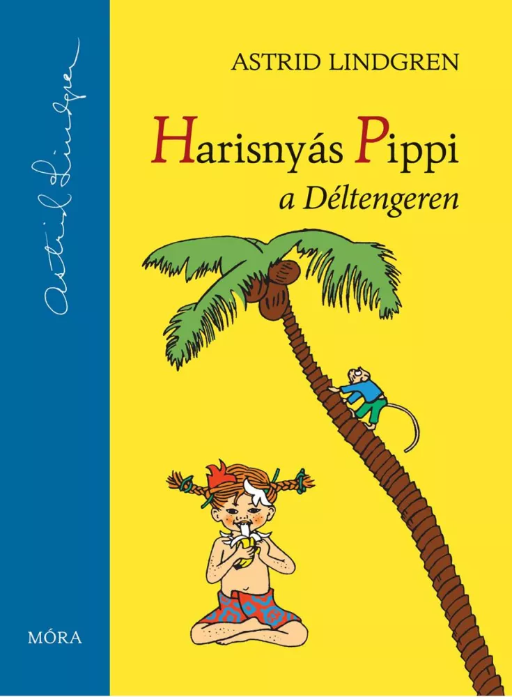 Harisnyás Pippi a Déltengeren borító