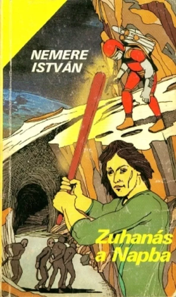 Zuhanás a Napba borító