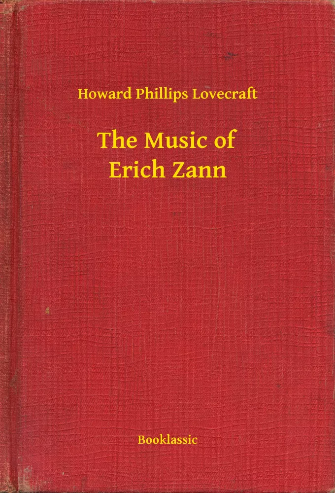 The Music of Erich Zann borító