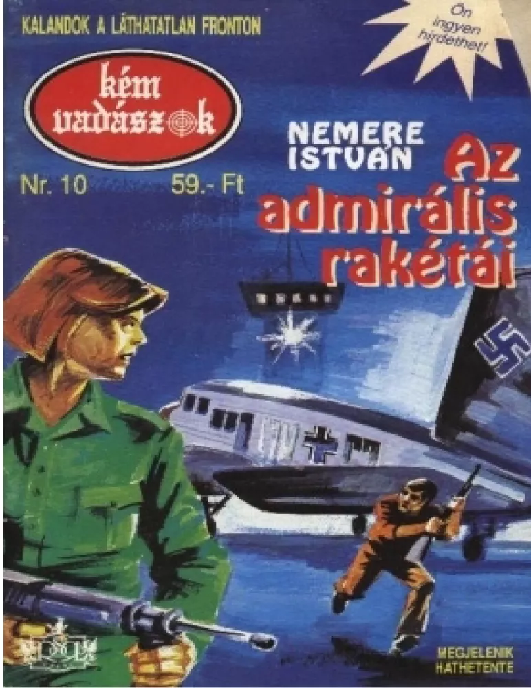 Az admirális rakétái borító