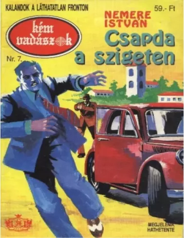 Csapda a szigeten borító