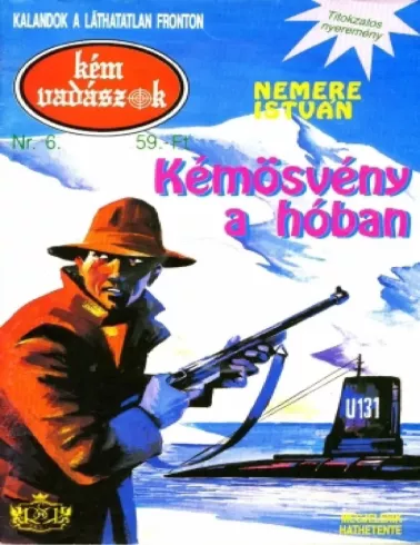 Kémösvény a hóban