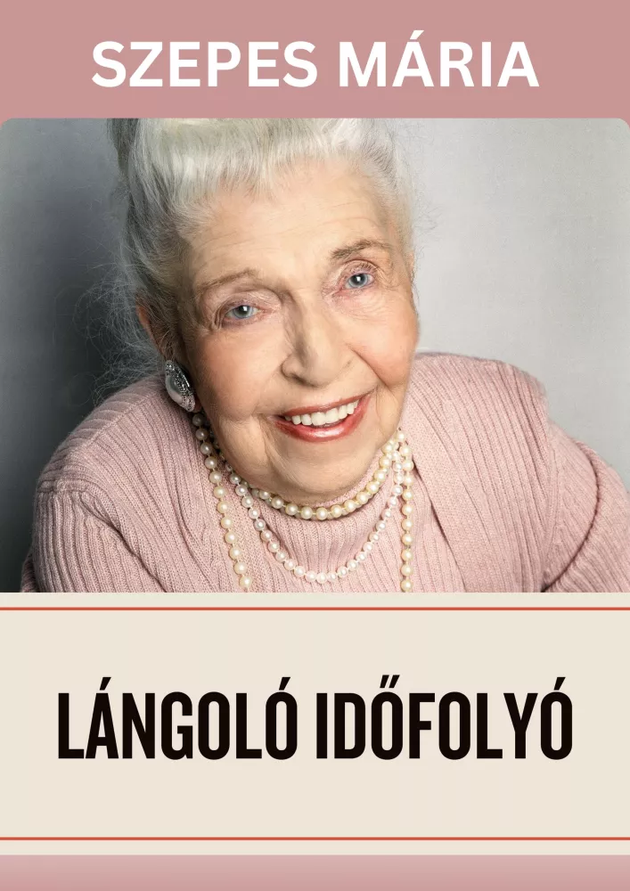 Lángoló időfolyó borító