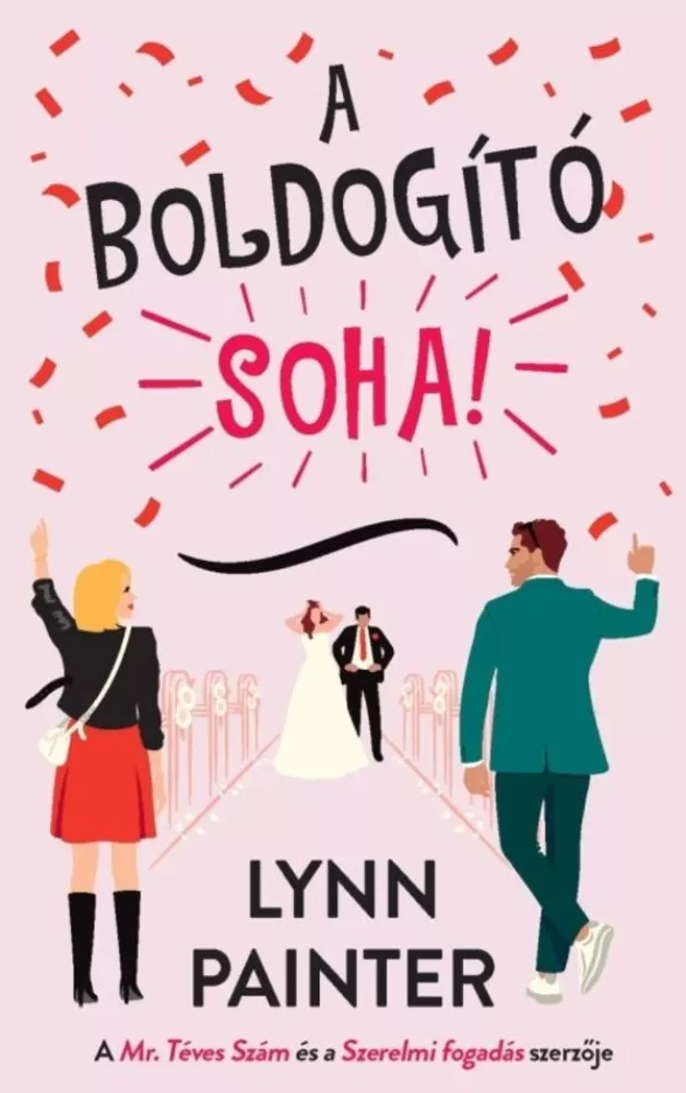 A boldogító soha! borító