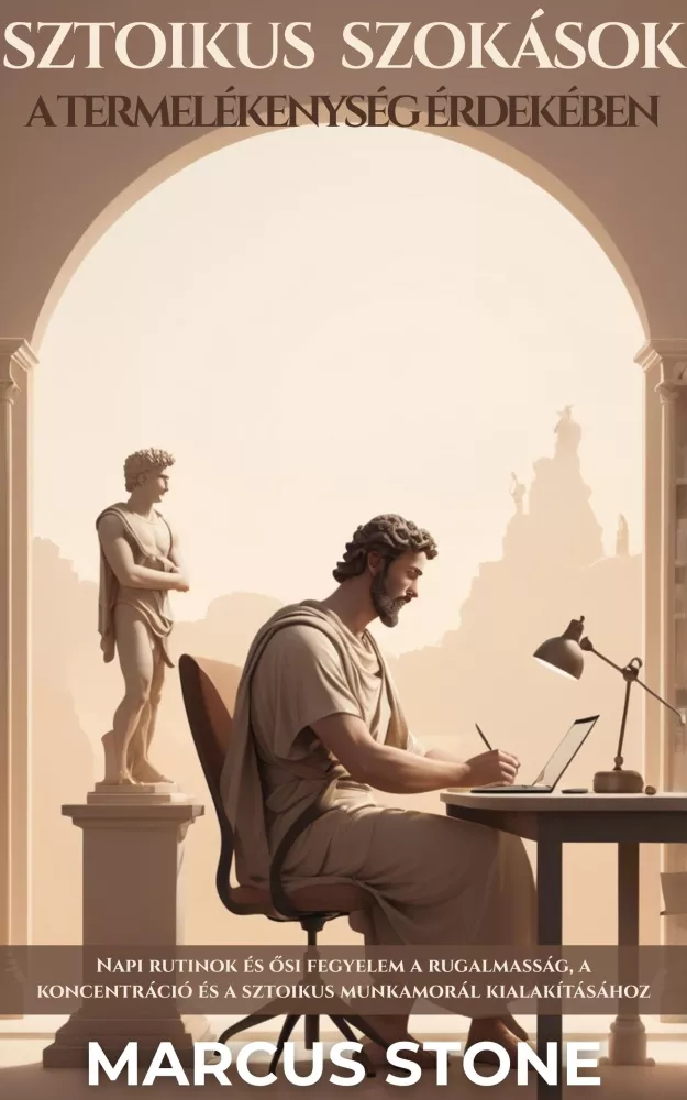 Sztoikus szokások a termelékenység érdekében borító