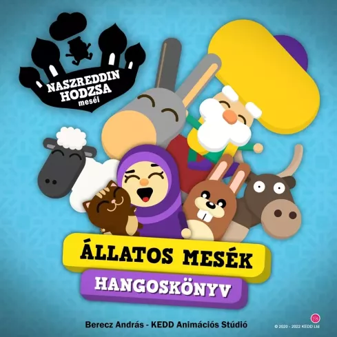 NASZREDDIN HODZSA meséi - Állatos mesék borító