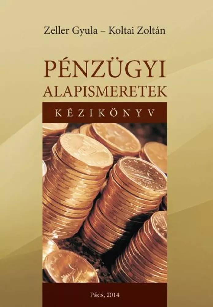Pénzügyi alapismeretek - kézikönyv borító