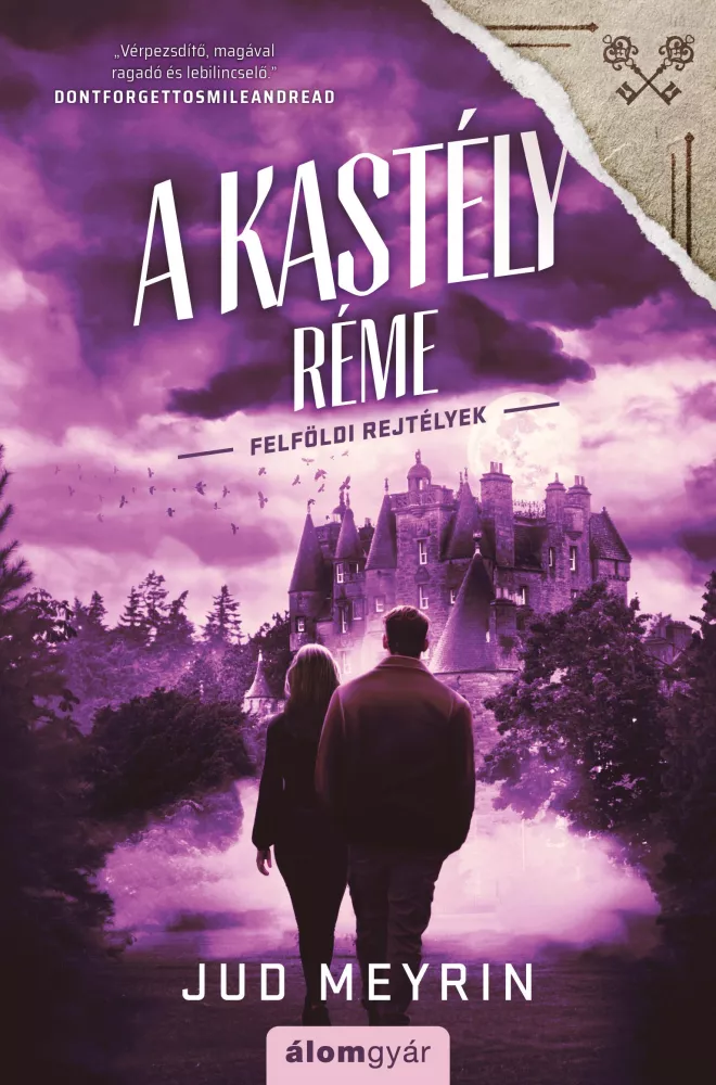 A kastély réme borító