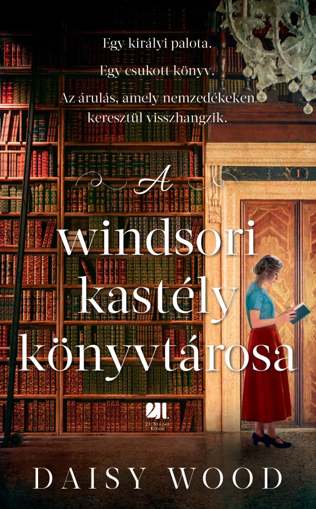 A windsori kastély könyvtárosa borító
