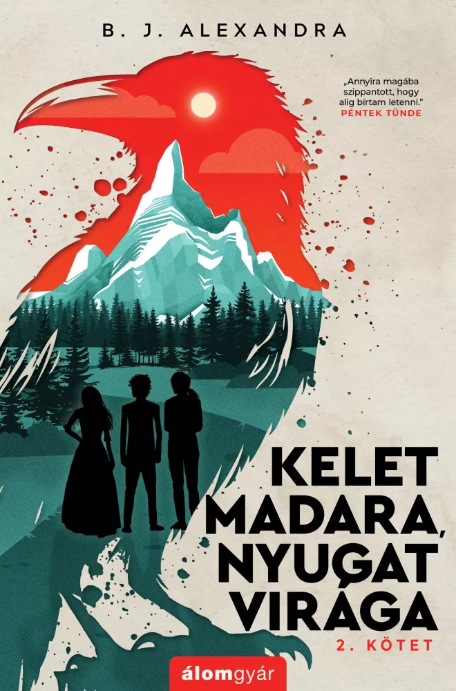 Kelet madara. nyugat virága II. borító