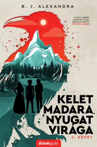 Kelet madara. nyugat virága II. borító