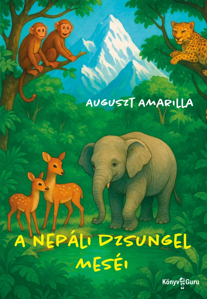 A nepáli dzsungel meséi borító