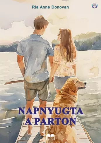 Napnyugta a parton borító