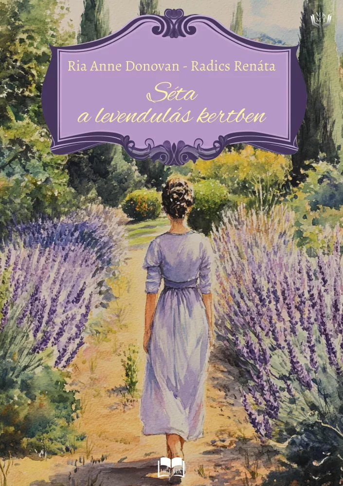 Séta a levendulás kertben borító