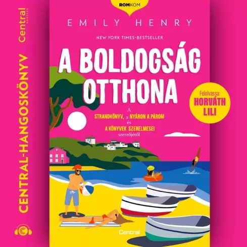 A boldogság otthona borító