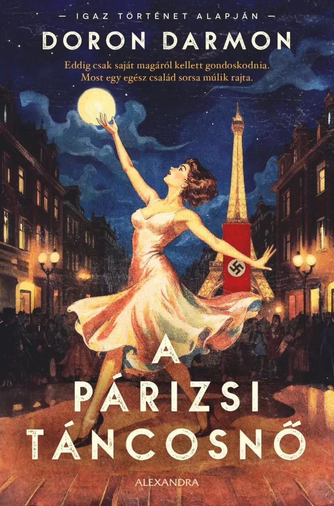 A párizsi táncosnő borító
