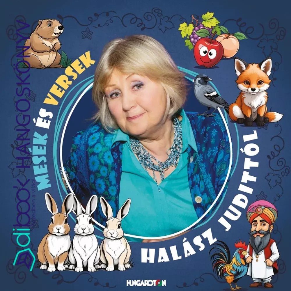 Mesék és Versek Halász Judittól borító