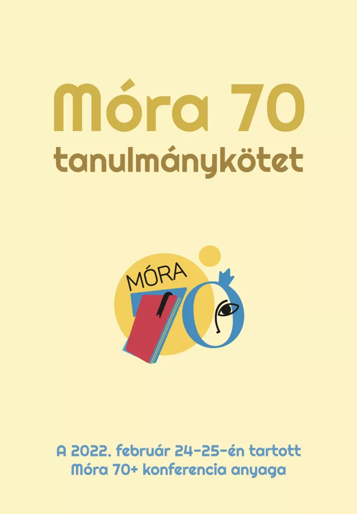 Móra 70 Tanulmánykötet borító