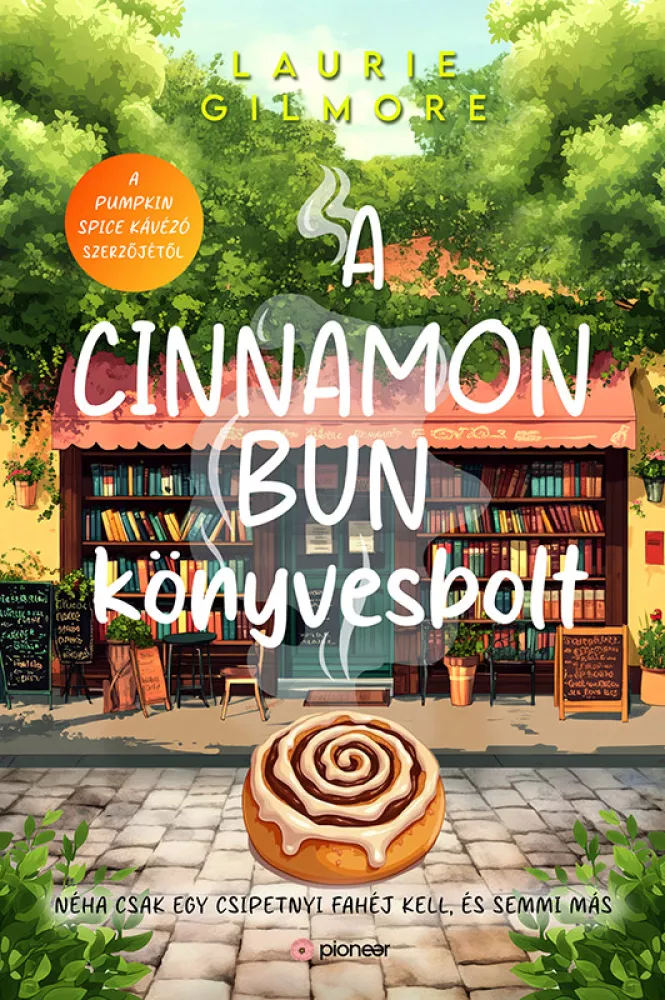 A Cinnamon Bun könyvesbolt borító