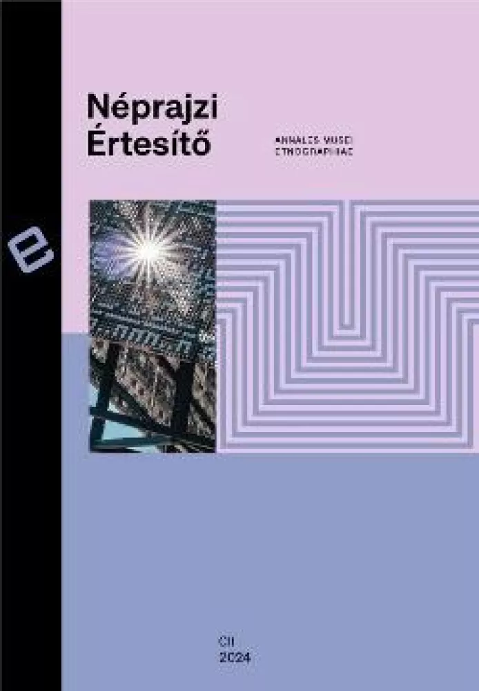 Néprajzi Értesítő CII borító