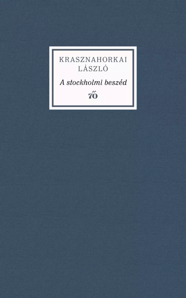 A stockholmi beszéd borító