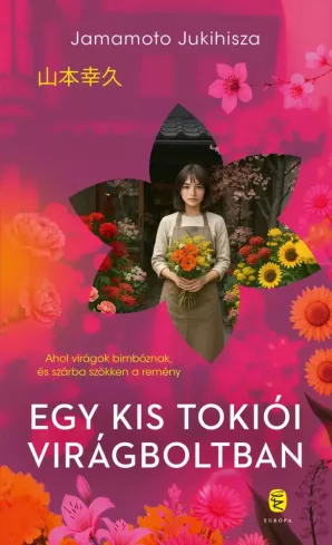 Egy ​kis tokiói virágboltban borító