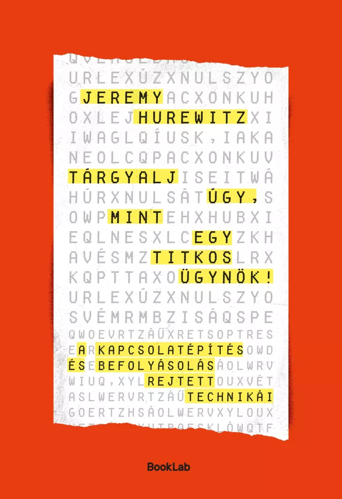 Tárgyalj úgy, mint egy titkos ügynök borító