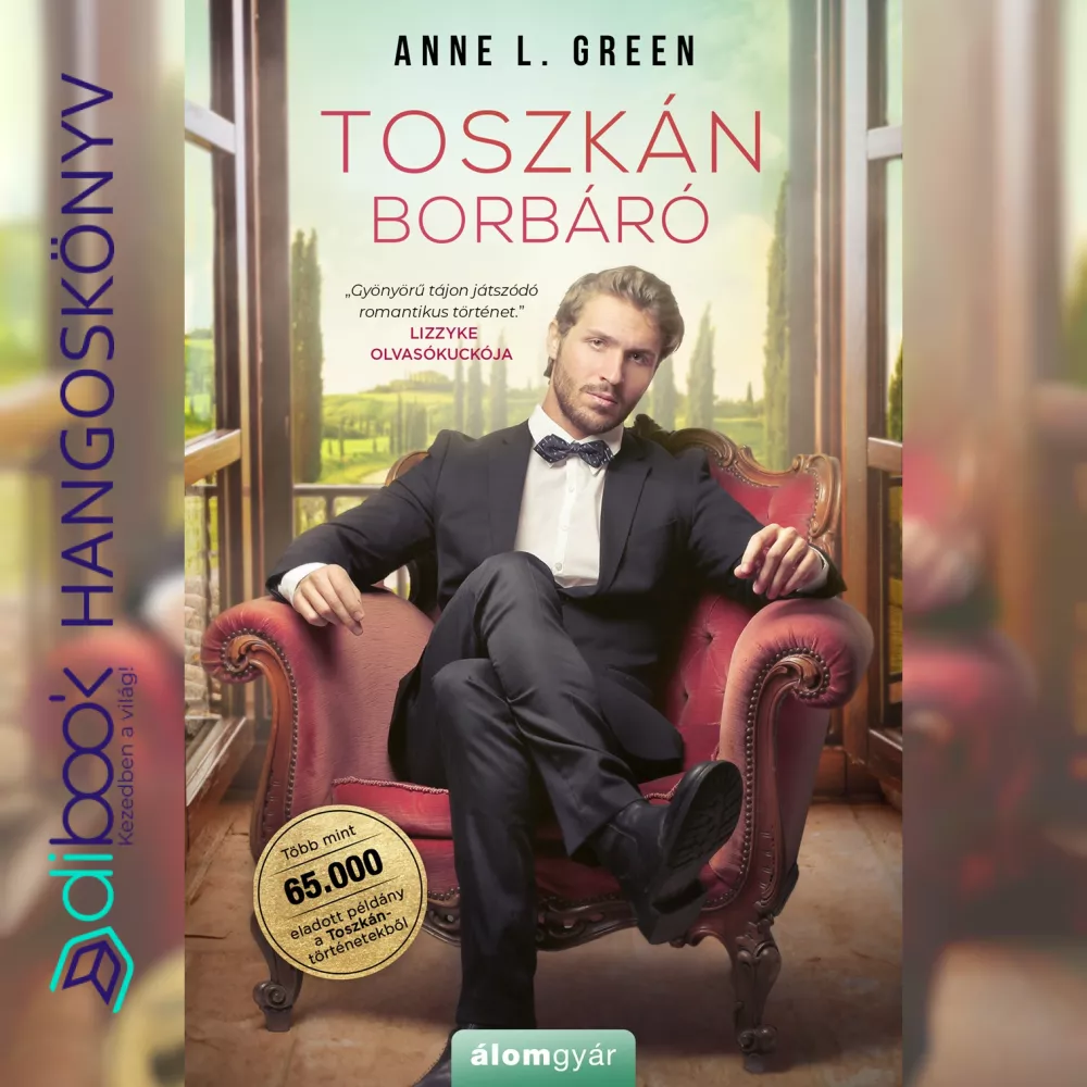 Toszkán borbáró borító