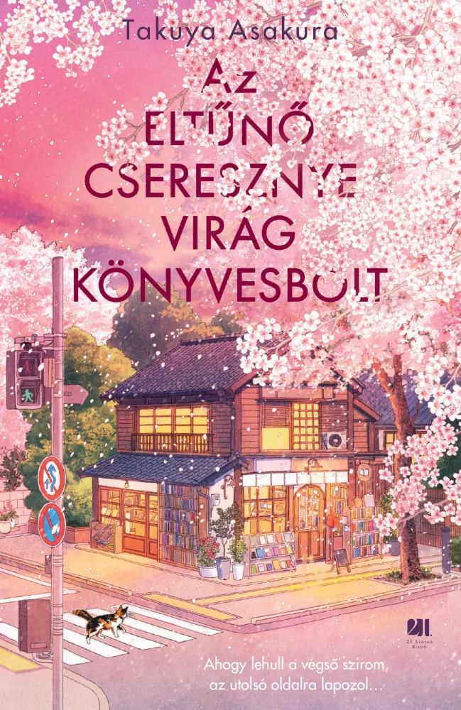 Az eltűnő Cseresznyevirág Könyvesbolt borító