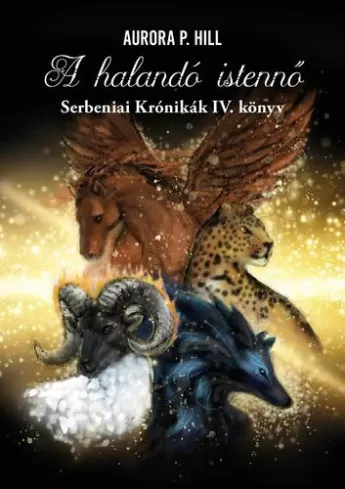 A halandó istennő borító