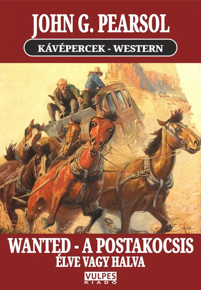 WANTED – A postakocsis borító