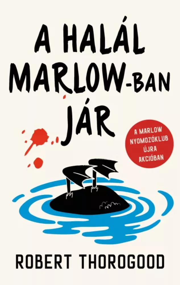 A halál Marlow-ban jár borító