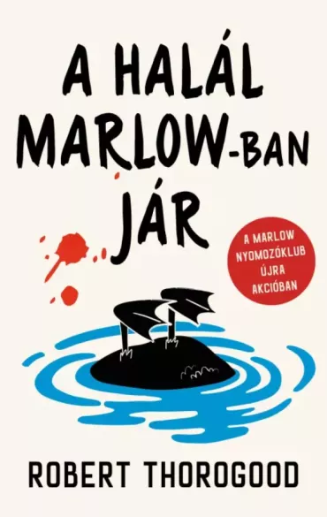 A halál Marlow-ban jár borító