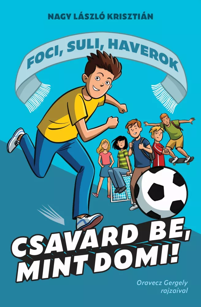 Csavard be, mint Domi! borító