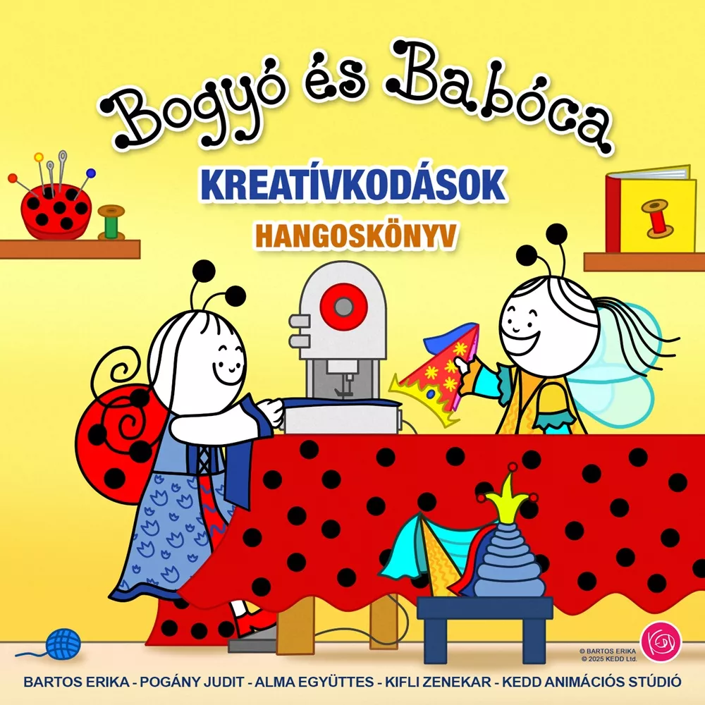 Bogyó és Babóca - Kreatívkodások borító