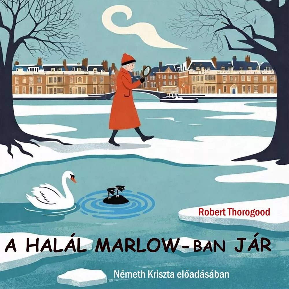A halál Marlow-ban jár borító