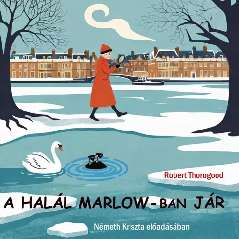 A halál Marlow-ban jár borító