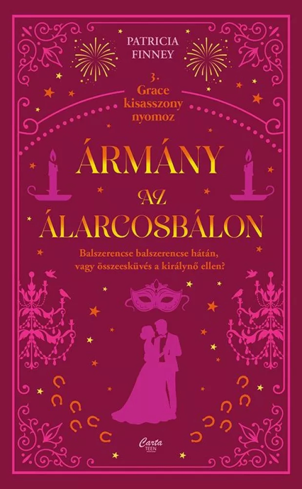 Ármány az álarcosbálon borító