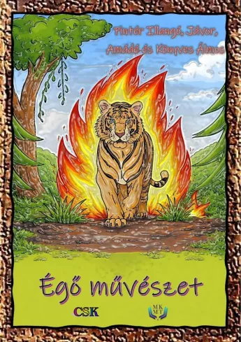 Égő művészet borító